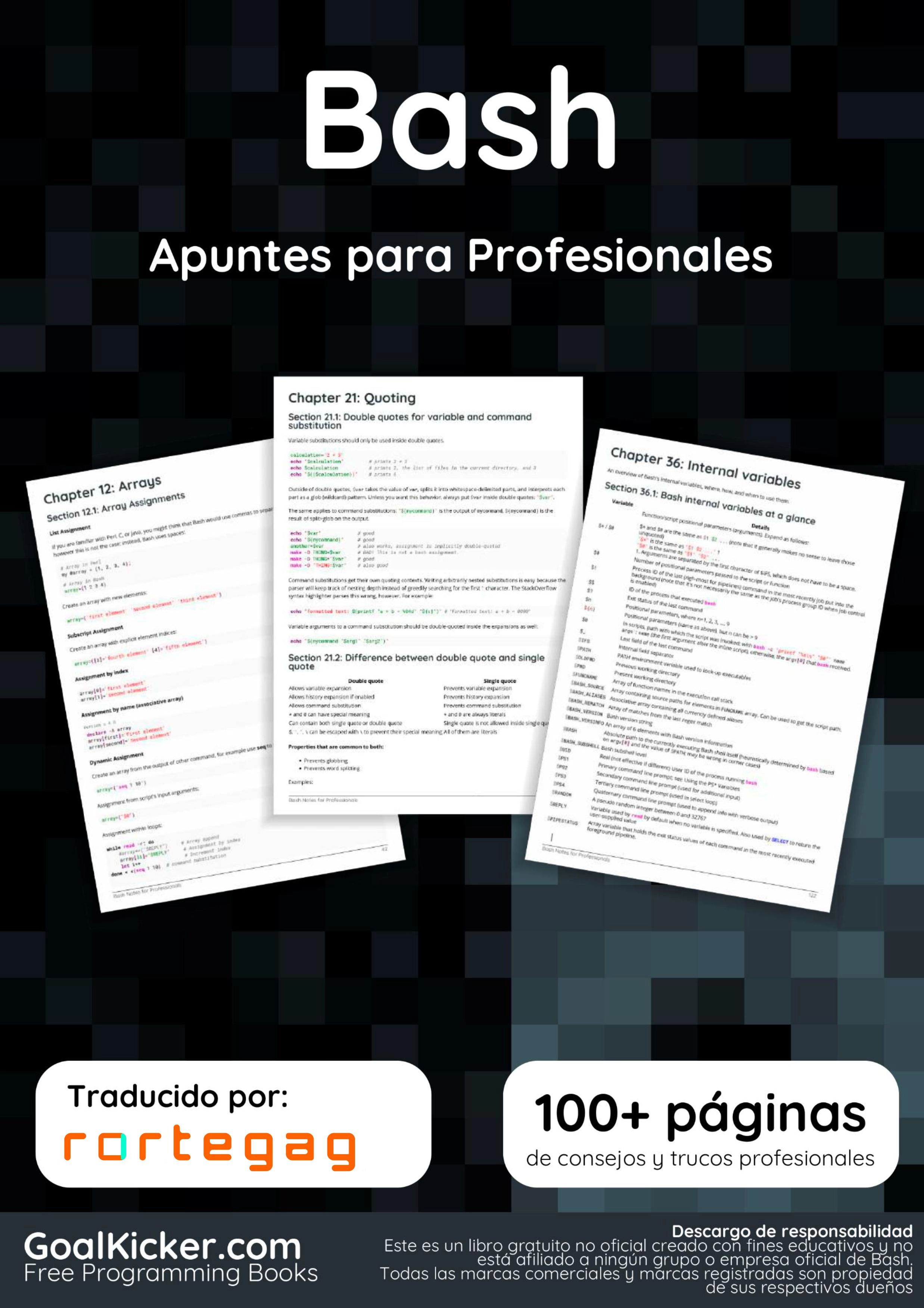 Libro Bash Apuntes para Profesionales